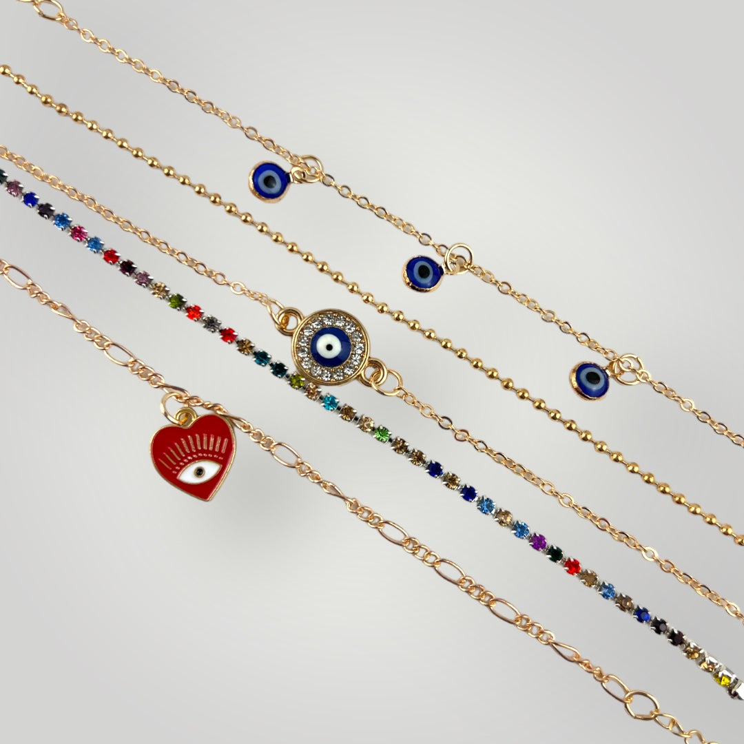 Evil Eye Bracelet Stack 🧿