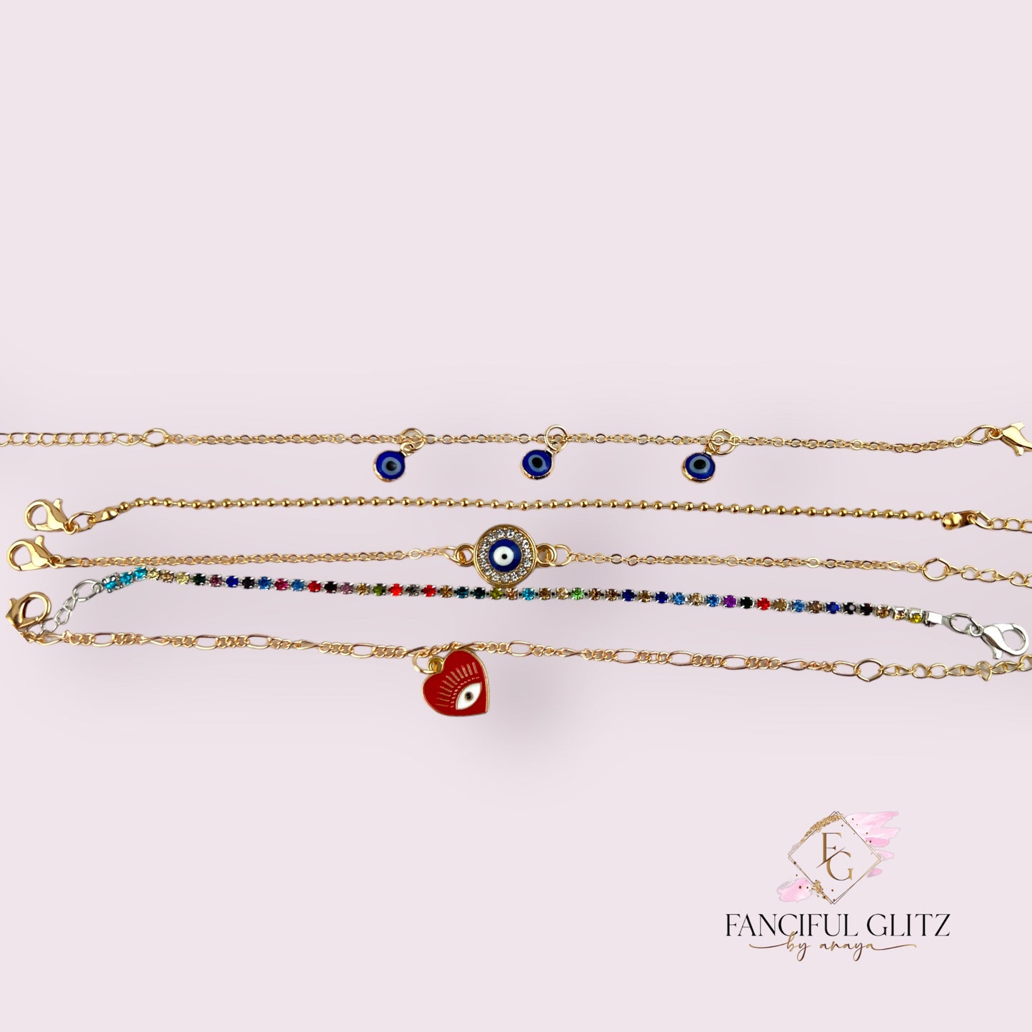 Evil Eye Bracelet Stack 🧿